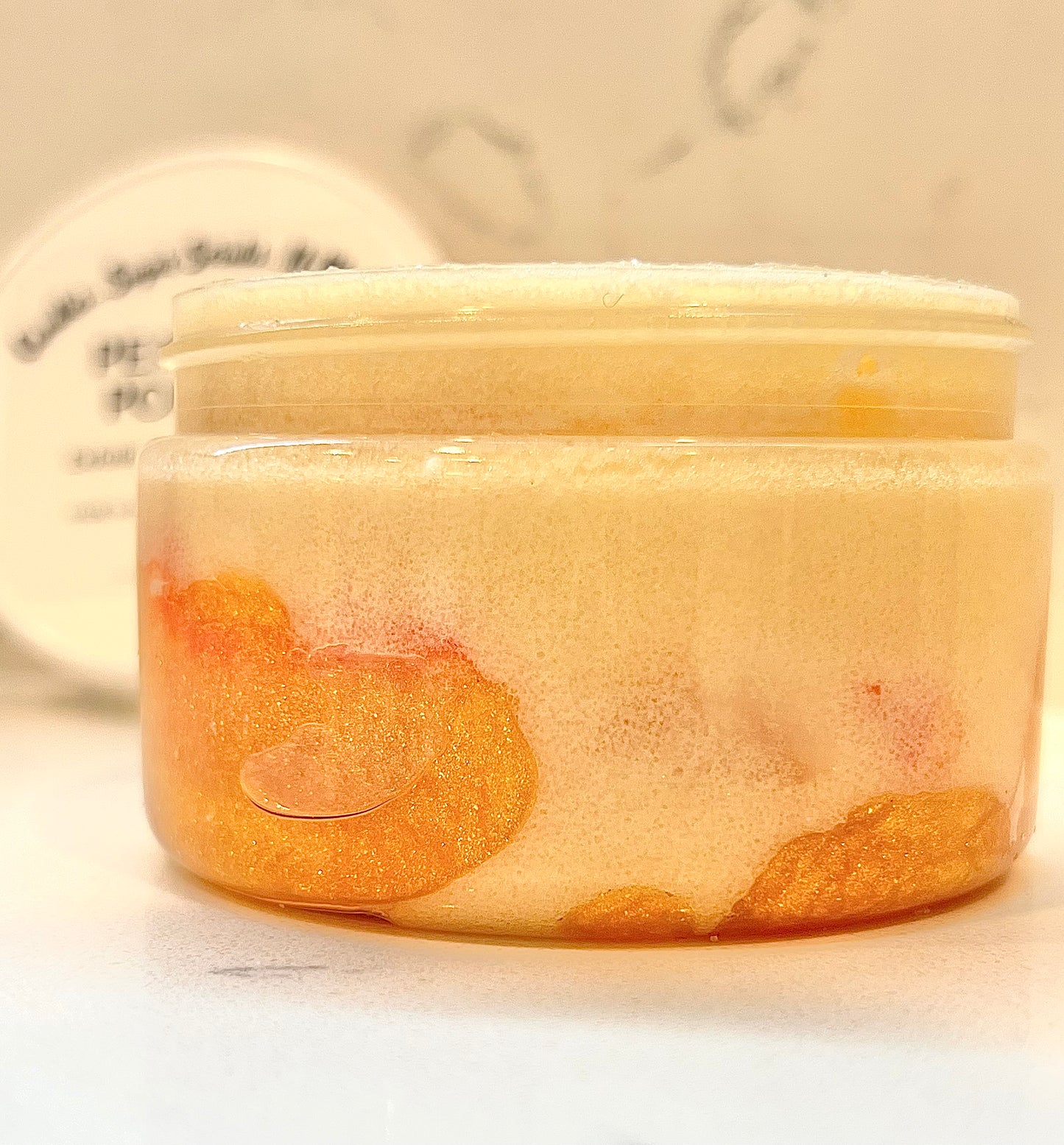 Peaches Poppin’ Exfoliating Sugar Scrub