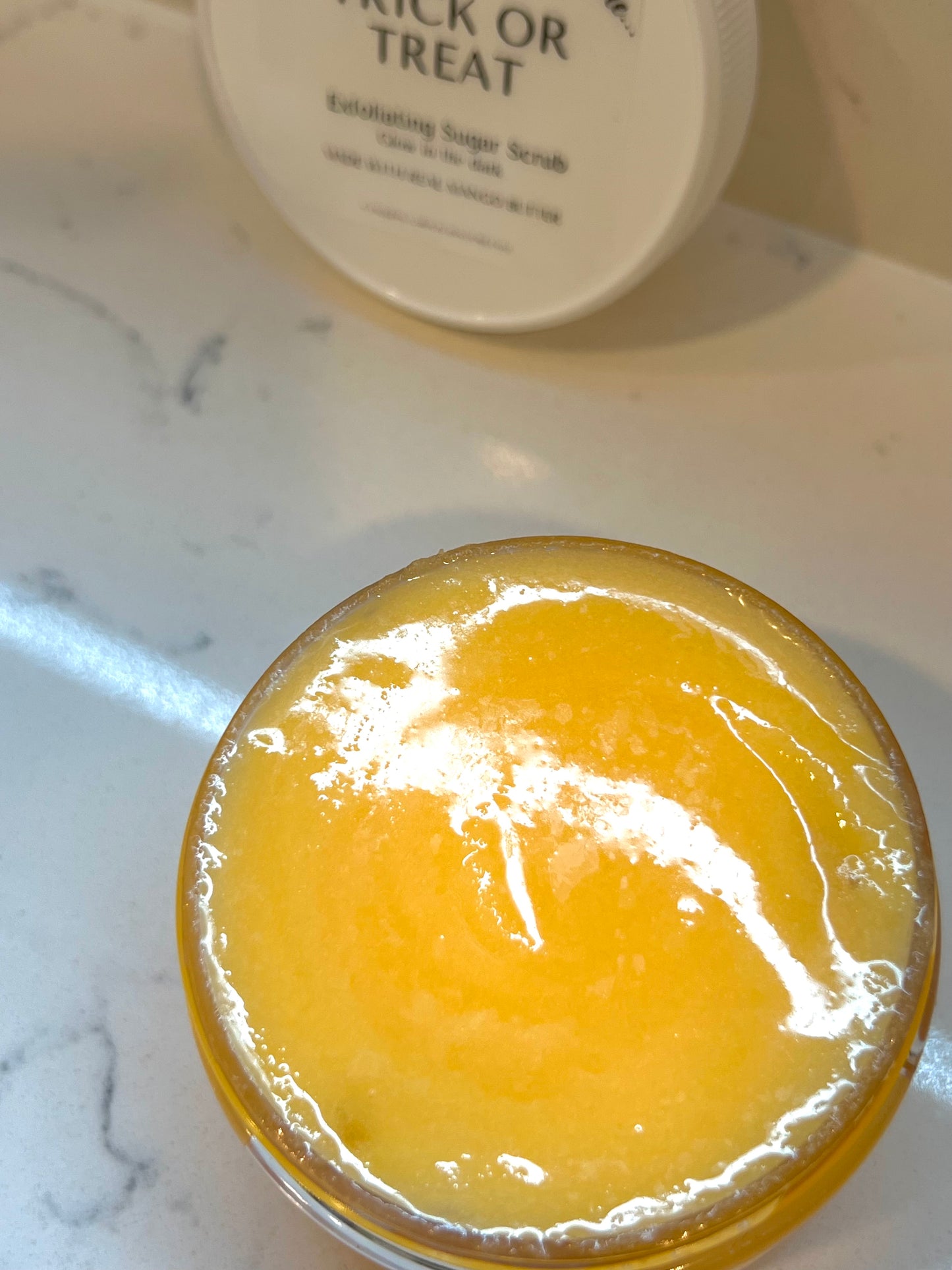 Trick or Treat Glow in the dark Exfoliating Sugar Scrub