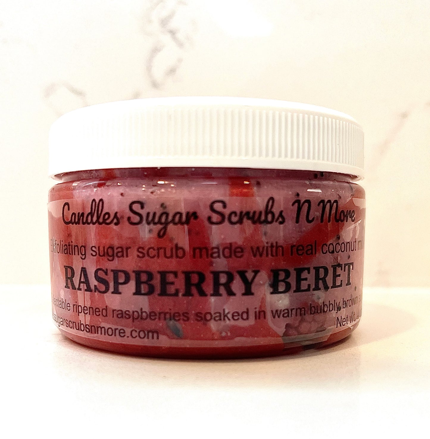 Raspberry Beret Whipped Sugar Scrub