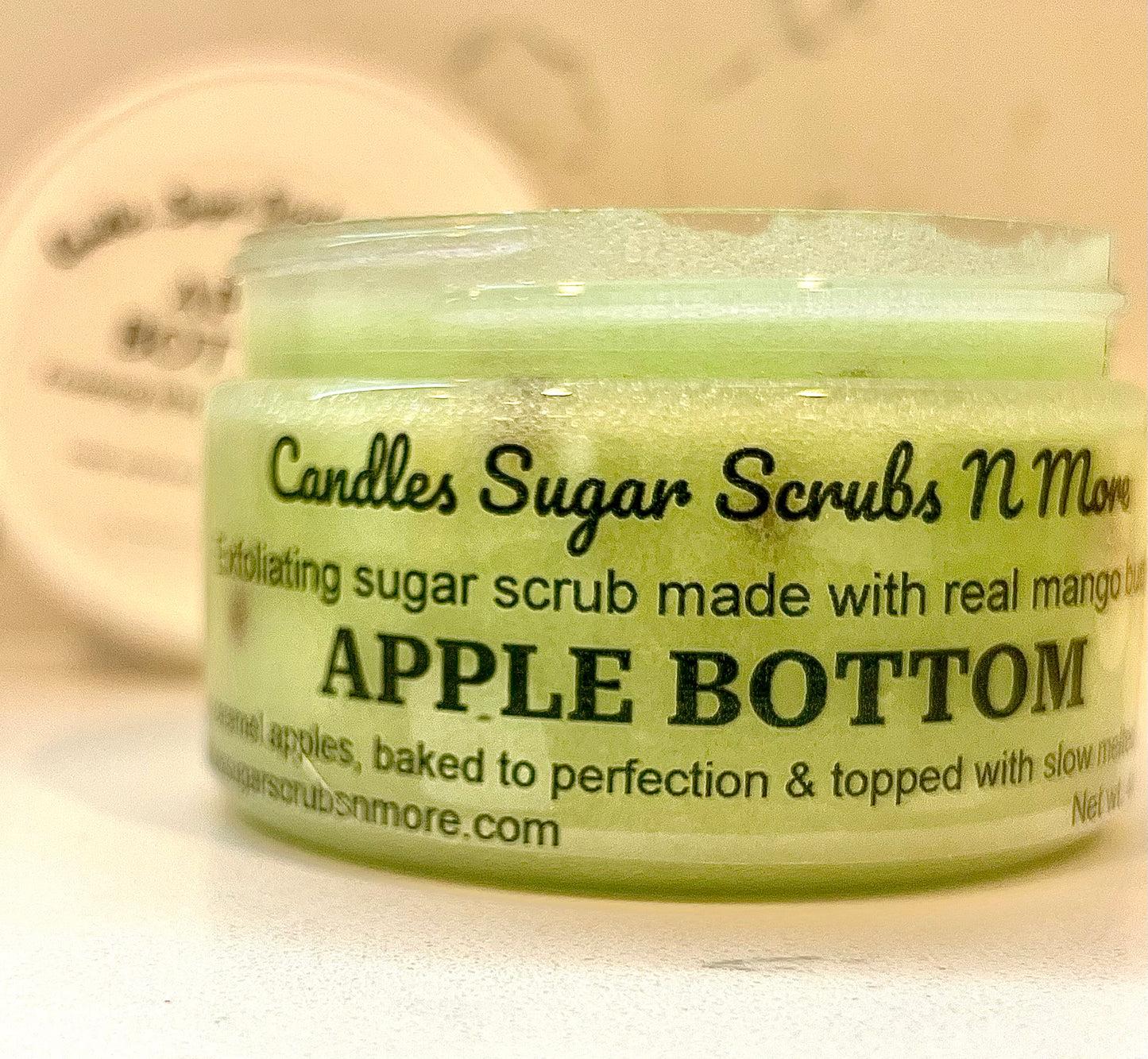 Apple Bottom Exfoliating Sugar Scrub