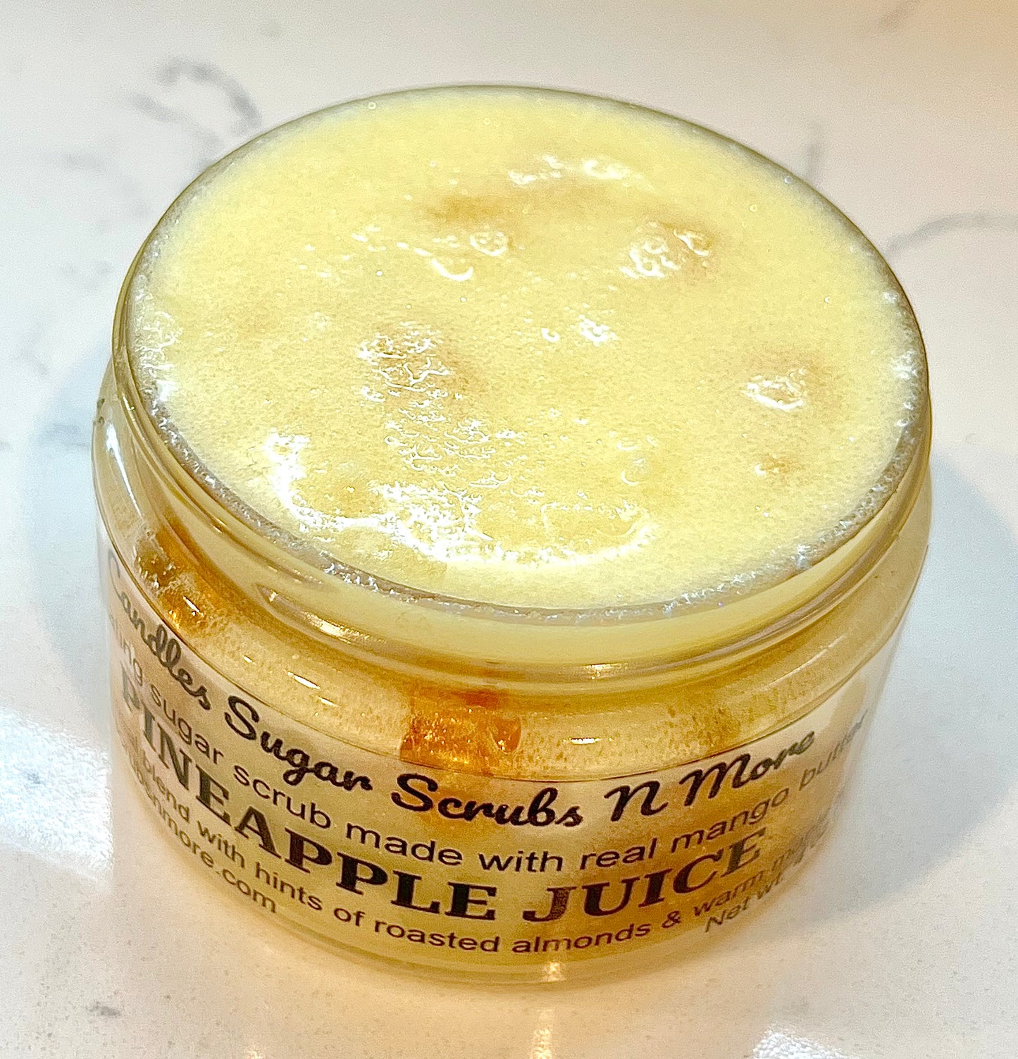Pineapple Juice Exfoliating Sugar Scrub
