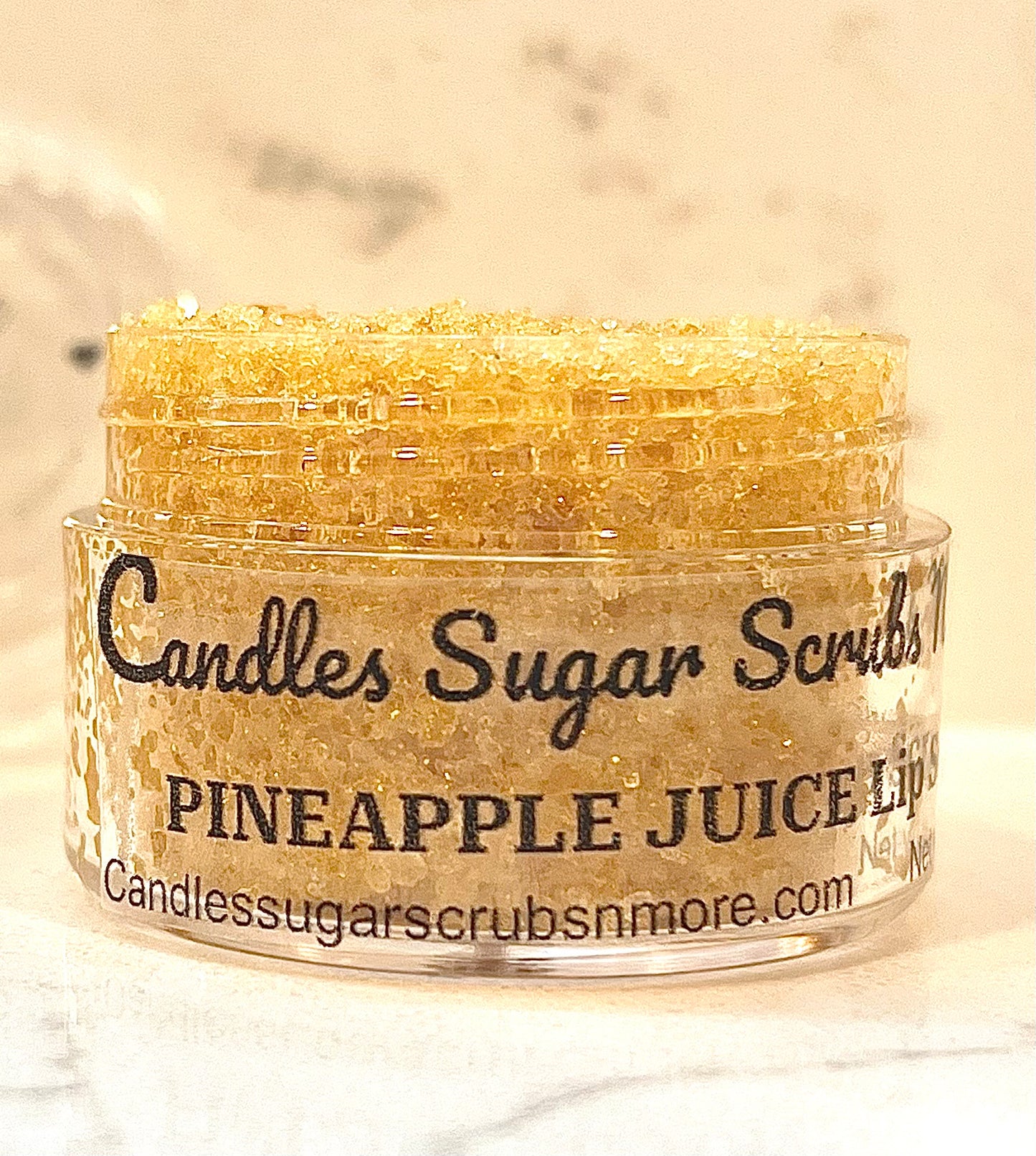 Pineapple Juice Lip Scrub