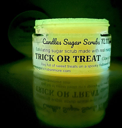 Trick or Treat Glow in the dark Exfoliating Sugar Scrub