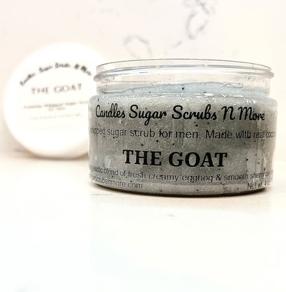 The GOAT Whipped Sugar Scrub for Men