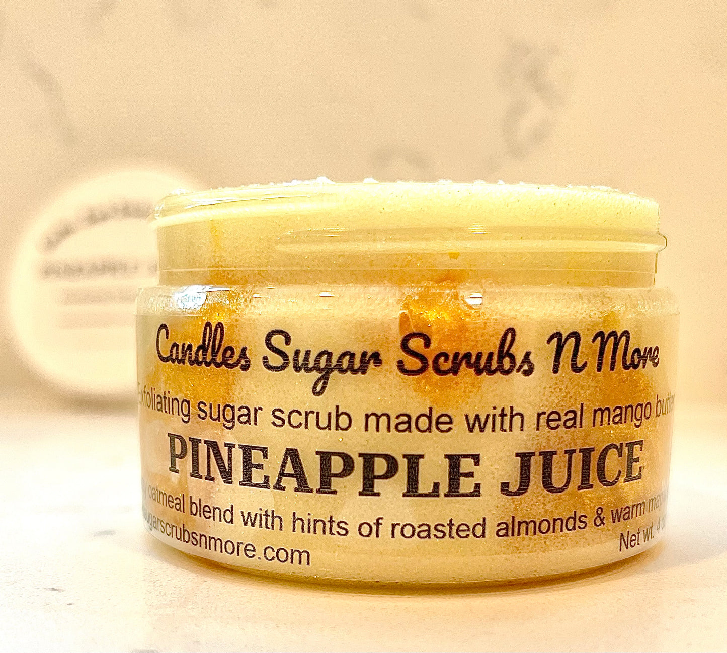 Pineapple Juice Exfoliating Sugar Scrub