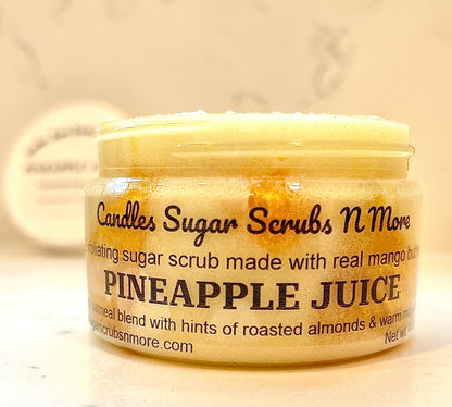 Pineapple Juice Exfoliating Sugar Scrub